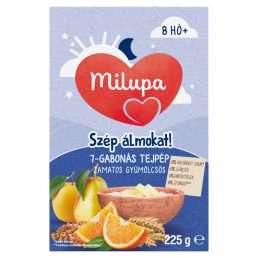   Milupa Szép álmokat! 7 gabonás tejpép, zamatos gyümölcsös 8 hó+ (225 g)