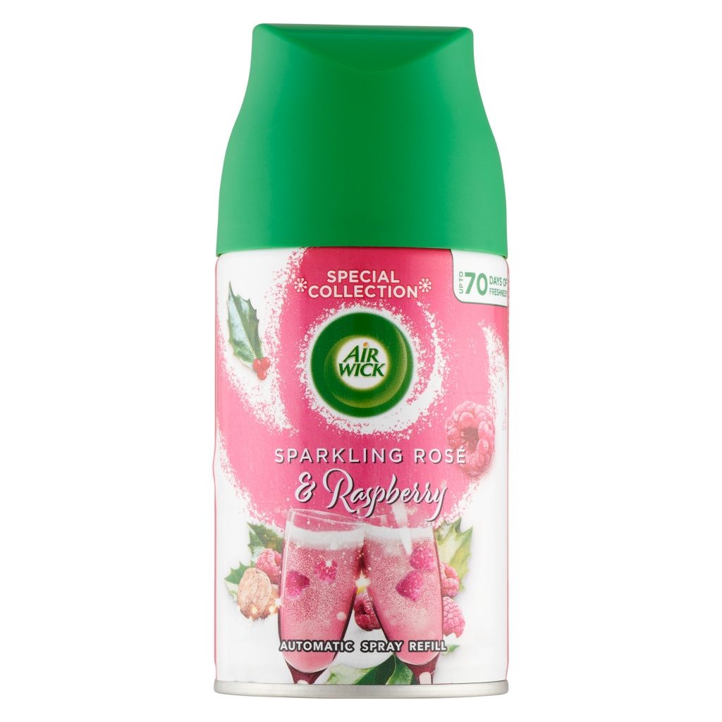 Air Wick Freshmatic Automata légfrissítő spray utántöltő, Rozé Pezsgő és Málna (250 ml)