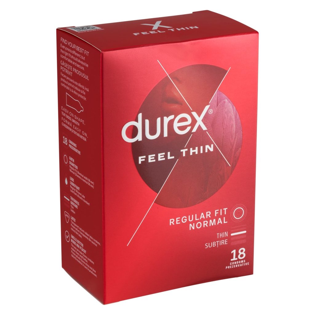 Durex Feel Thin élethű érzés óvszer (18 db)