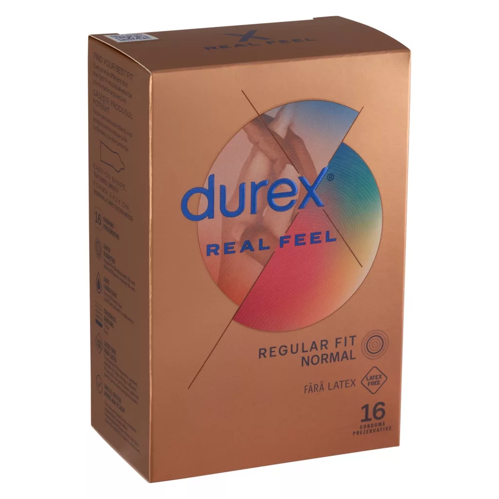 Durex Real Feel óvszer (16 db)