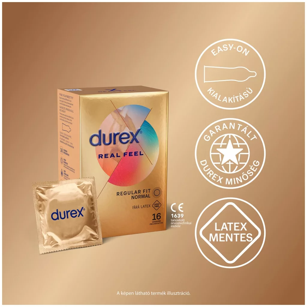 Durex Real Feel óvszer (16 db)