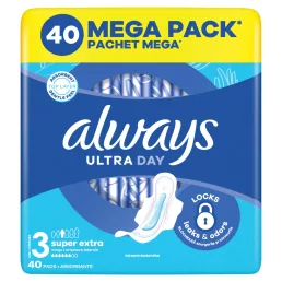 Always Ultra Day egészségügyi betét 3-as méret 40 db