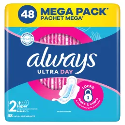 Always Ultra Day egészségügyi betét 2-es méret 48 db