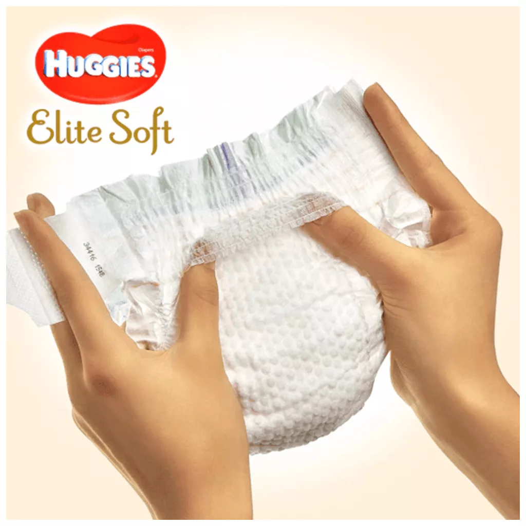 Huggies Elite Soft pelenka 3, 5-9 kg, 80 db