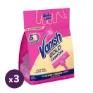 Vanish Gold Carpet Care szőnyegtisztító por (3x650 g)