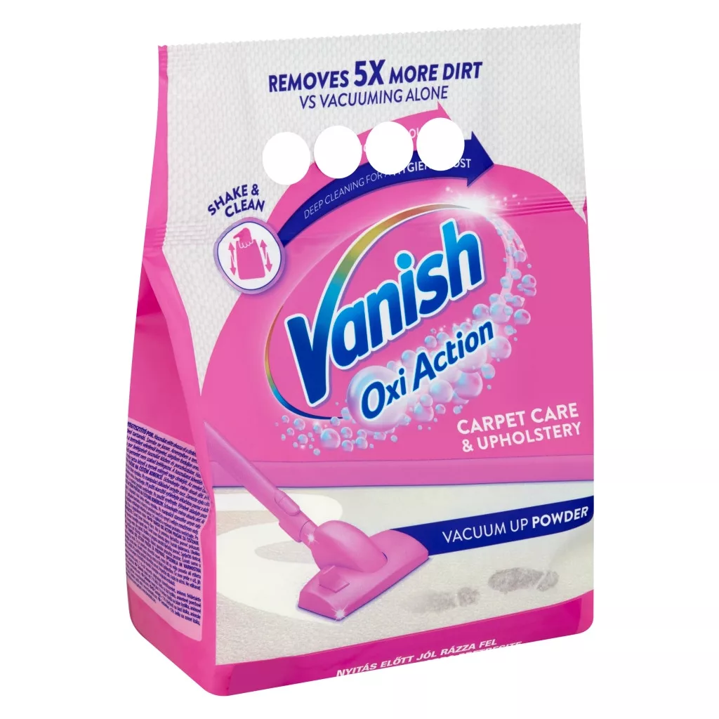 Vanish Oxi Action Carpet Care szőnyegtisztító por (650 g)