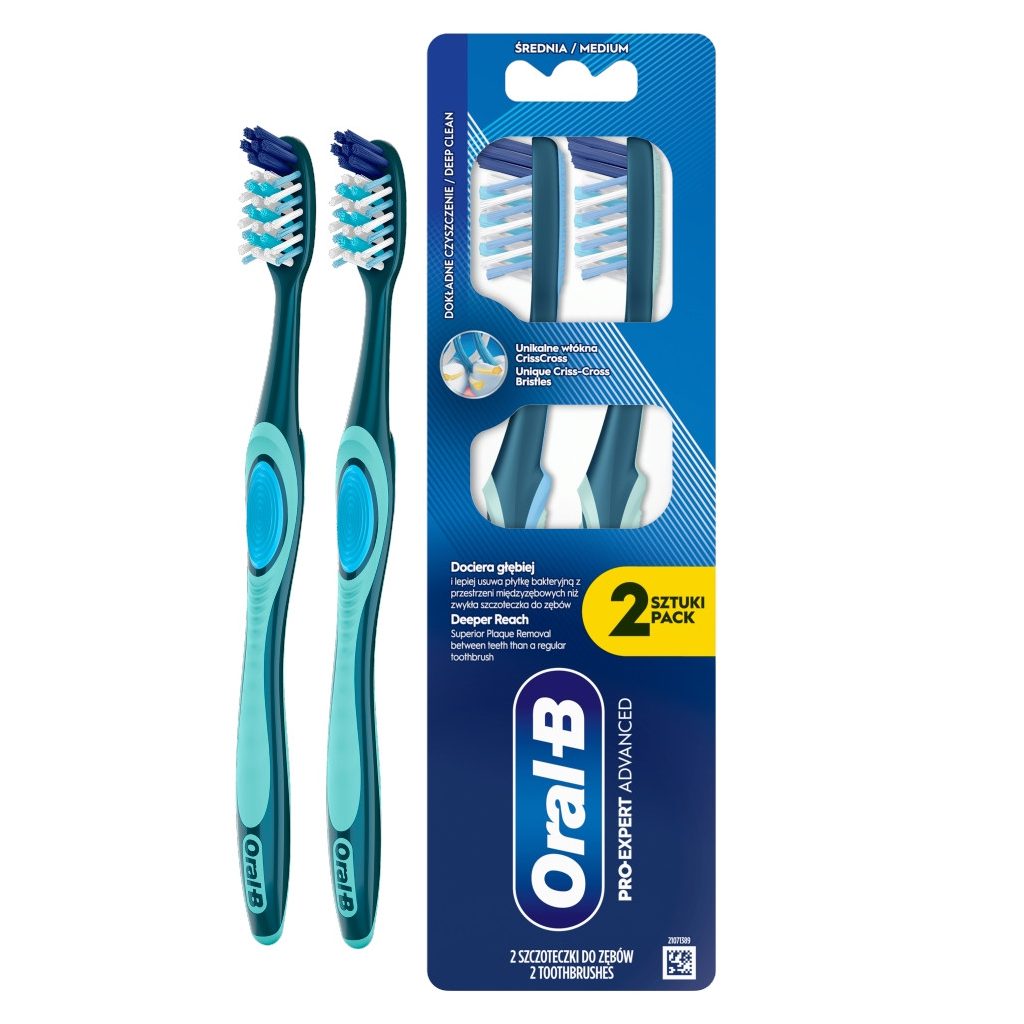 Oral-B Pro-Expert Advanced fogkefe (2 db)