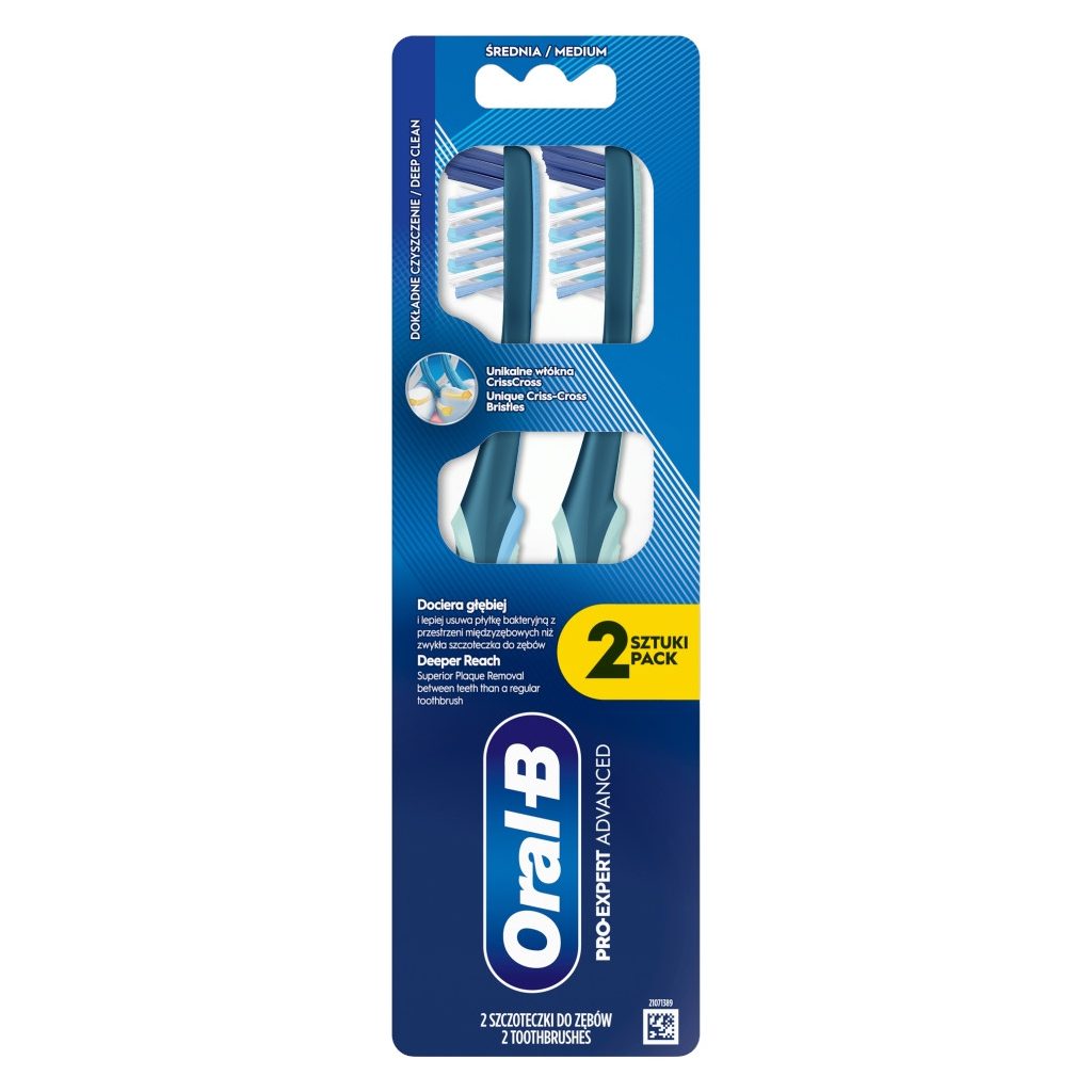 Oral-B Pro-Expert Advanced fogkefe (2 db)