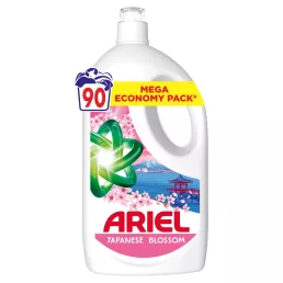   Ariel Folyékony Mosószer +Touch Of Lenor Japanese Blossom 4,05 liter (90 mosás)