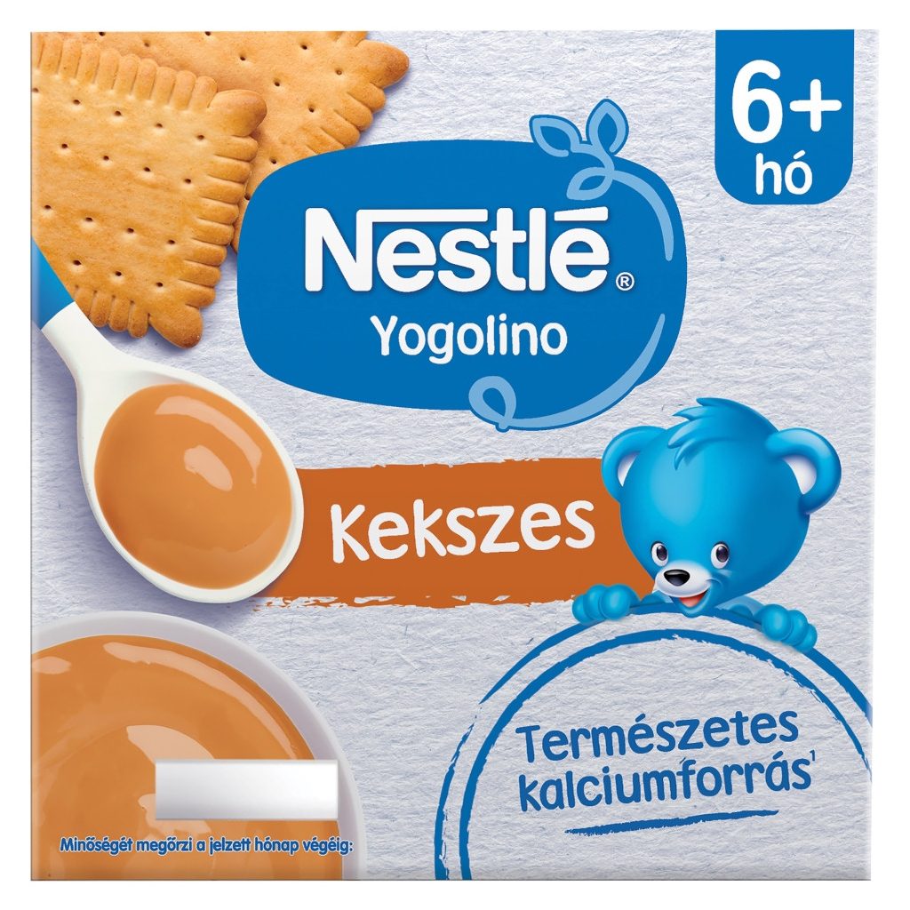 Nestlé Yogolino kekszes babapuding 6-36 hónapos korig (4x100 g)
