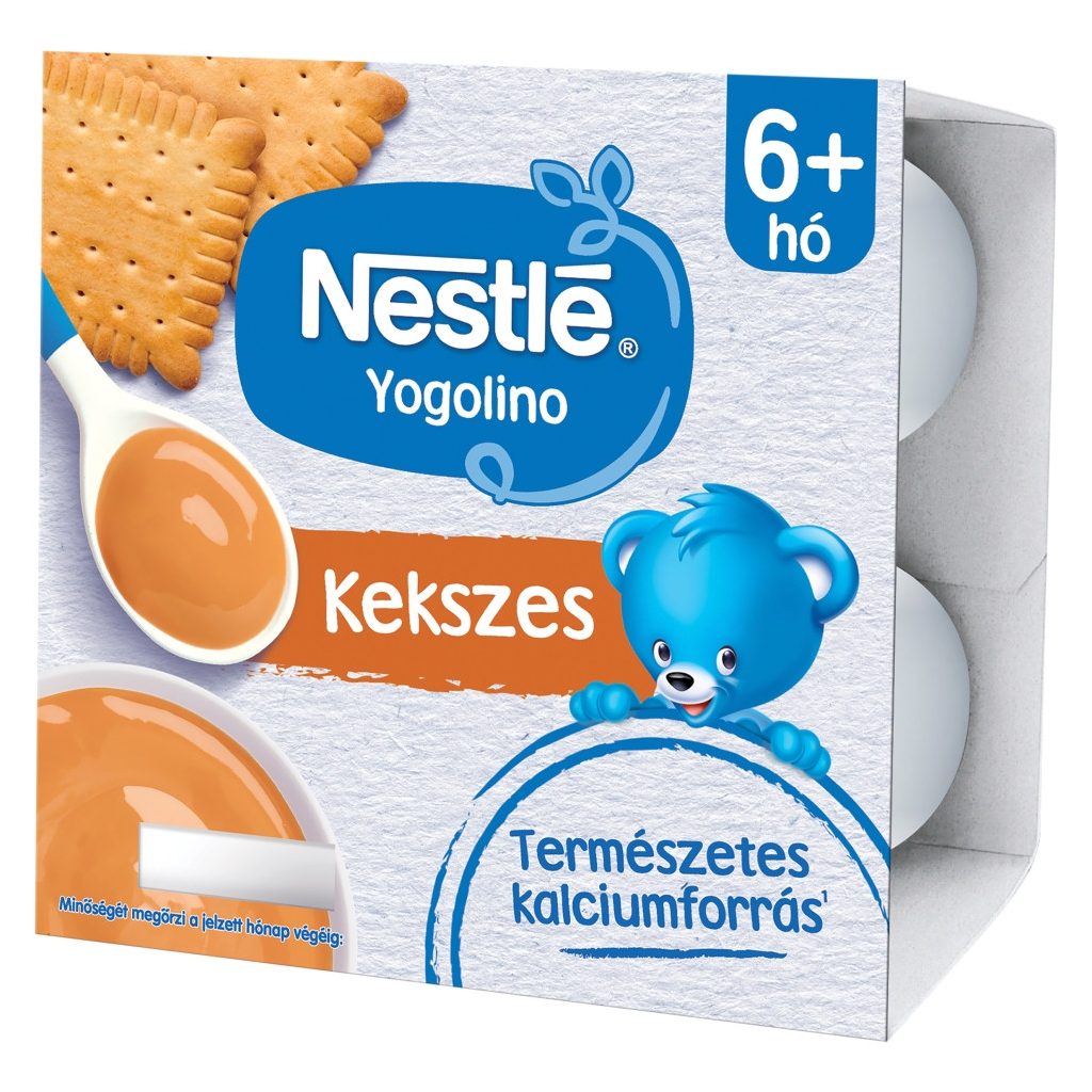 Nestlé Yogolino kekszes babapuding 6-36 hónapos korig (4x100 g)