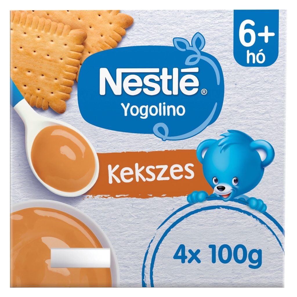 Nestlé Yogolino kekszes babapuding 6-36 hónapos korig (4x100 g)