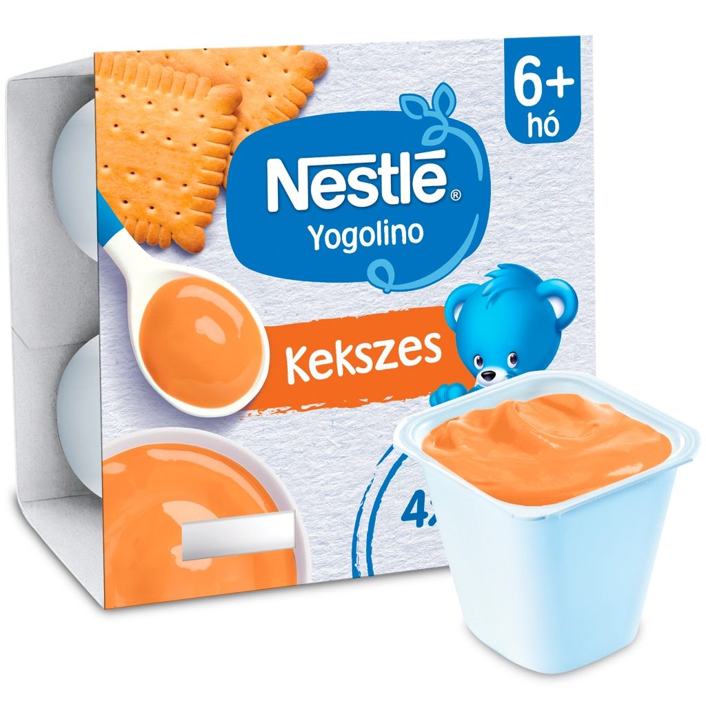 Nestlé Yogolino kekszes babapuding 6-36 hónapos korig (4x100 g)