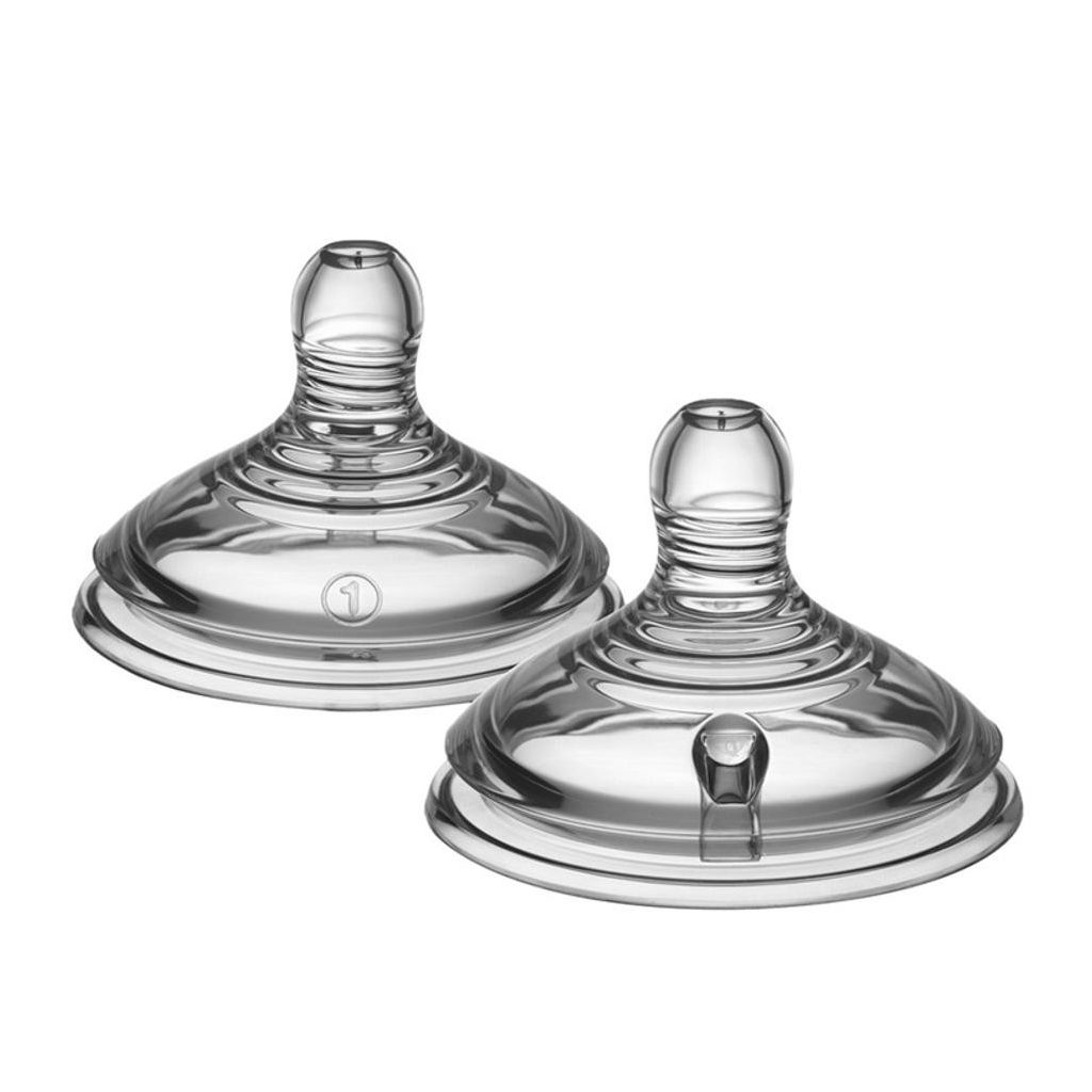 Tommee Tippee Natural start etetőcumi, lassú folyású 0 hó+ (2 db)