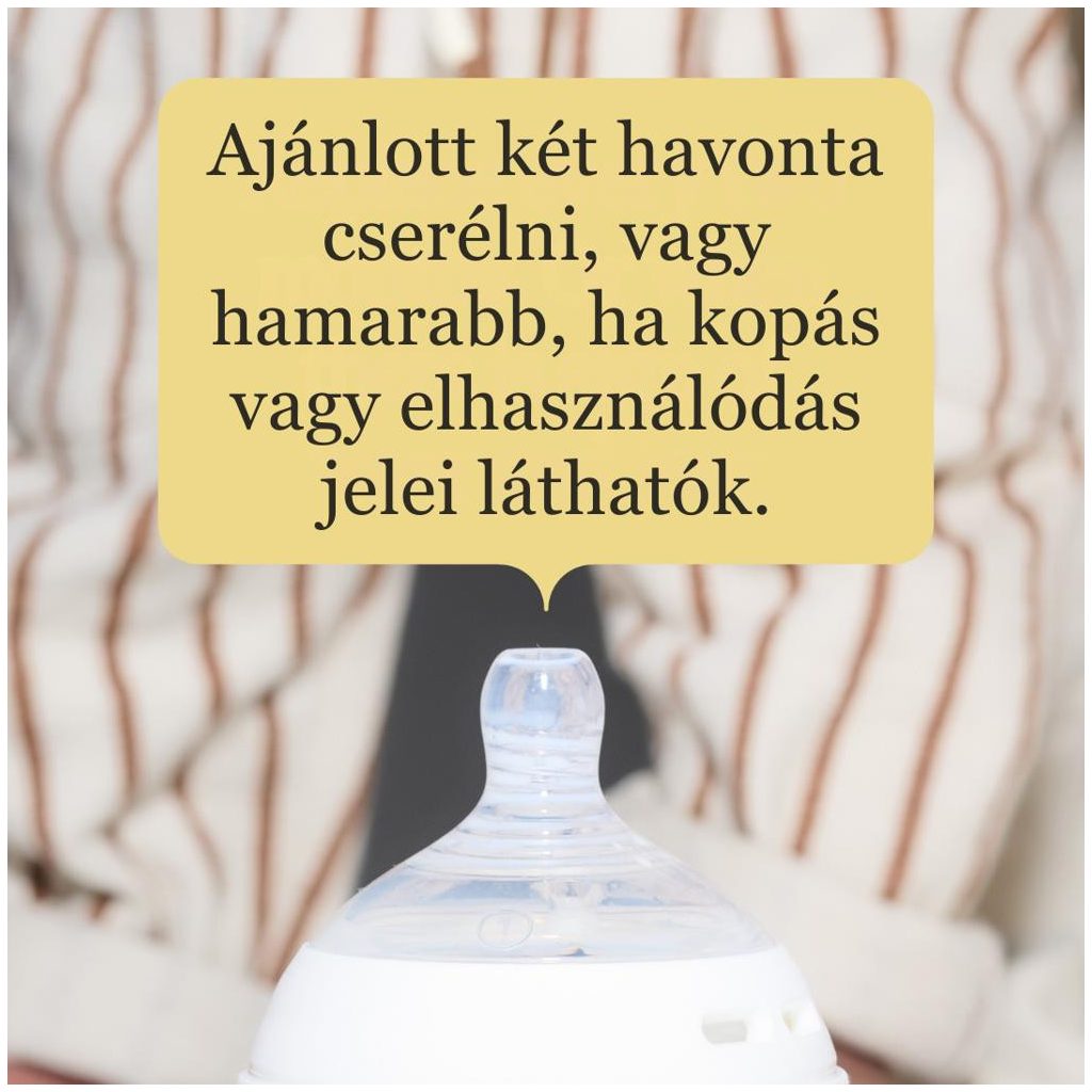Tommee Tippee Natural start etetőcumi, lassú folyású 0 hó+ (2 db)