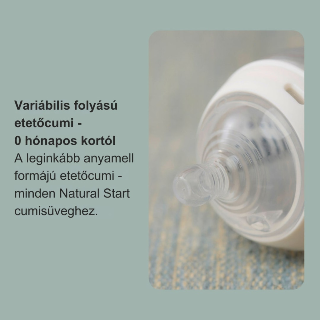 Tommee Tippee CTN etetőcumi, variábilis 0 hó+ (2 db)