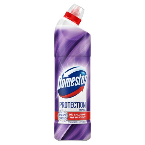 Domestos Protection Sea Breeze & Lavender klórmentes fertőtlenítő, friss illattal (700 ml)