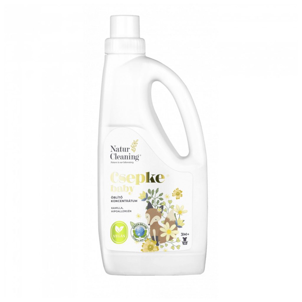 Csepke Baby hipoallergén öblítő kamilla illattal 3 hónapos kortól 1 liter