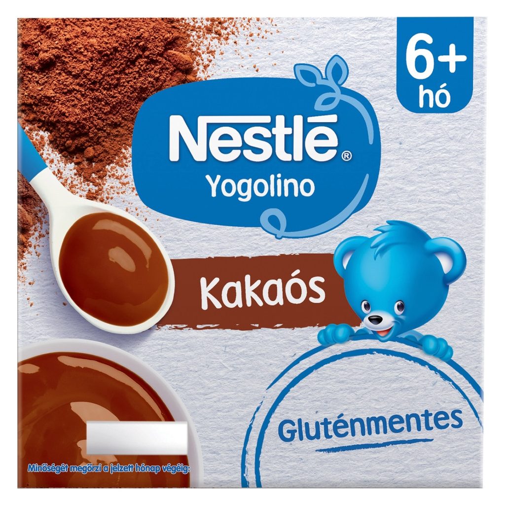 Nestlé Yogolino kakaós babapuding 6-36 hónapos korig (4x100 g)