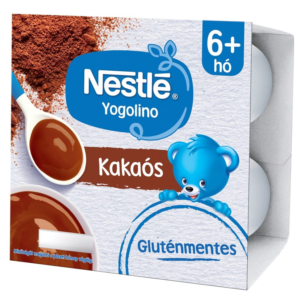 Nestlé Yogolino kakaós babapuding 6-36 hónapos korig (4x100 g)