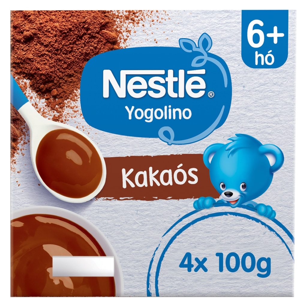 Nestlé Yogolino kakaós babapuding 6-36 hónapos korig (4x100 g)