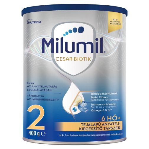 Milumil CESAR-BIOTIK 2 anyatej-kiegészítő tápszer 6hó+ (400g)