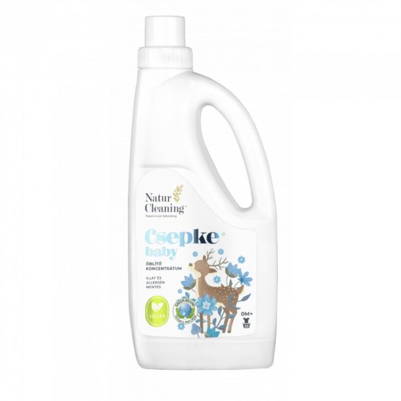 Csepke Baby bőrbarát allergénmentes öblítő újszülött kortól 1 liter