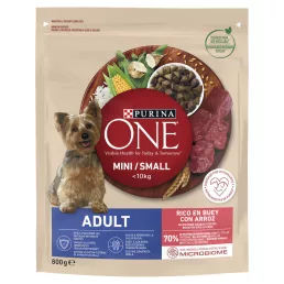  Purina One Mini Adult száraz kutyaeledel marhahússal (800 g)