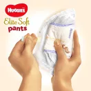 CSOMAGOLÁSSÉRÜLT Huggies Elite Soft Pants bugyipelenka 5, 12-17 kg, 38 db