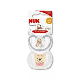   NUK Perfect Match Air szilikon cumi 0-6 hó 2db-os Micimackó