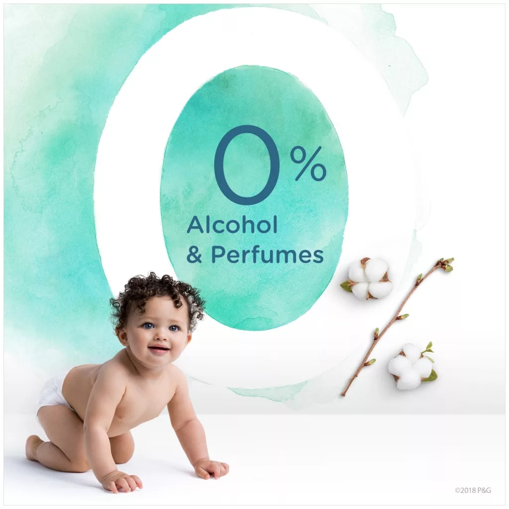 Pampers Aqua Pure nedves törlőkendő 9x48 db