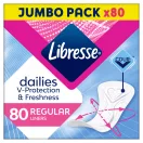 Libresse Dailies Fresh & Protect Regular tisztasági betét (80 db)