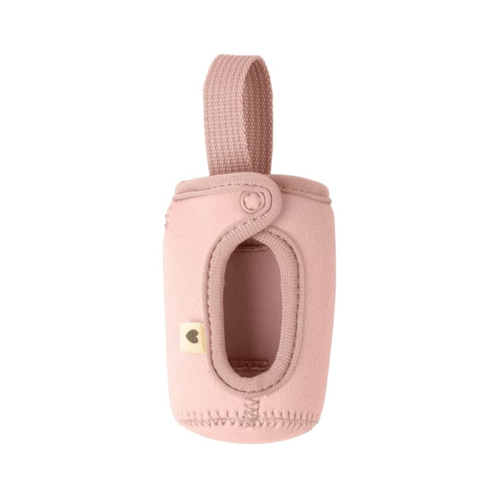 BIBS Kis cumisüveg tok - Púderrózsaszín