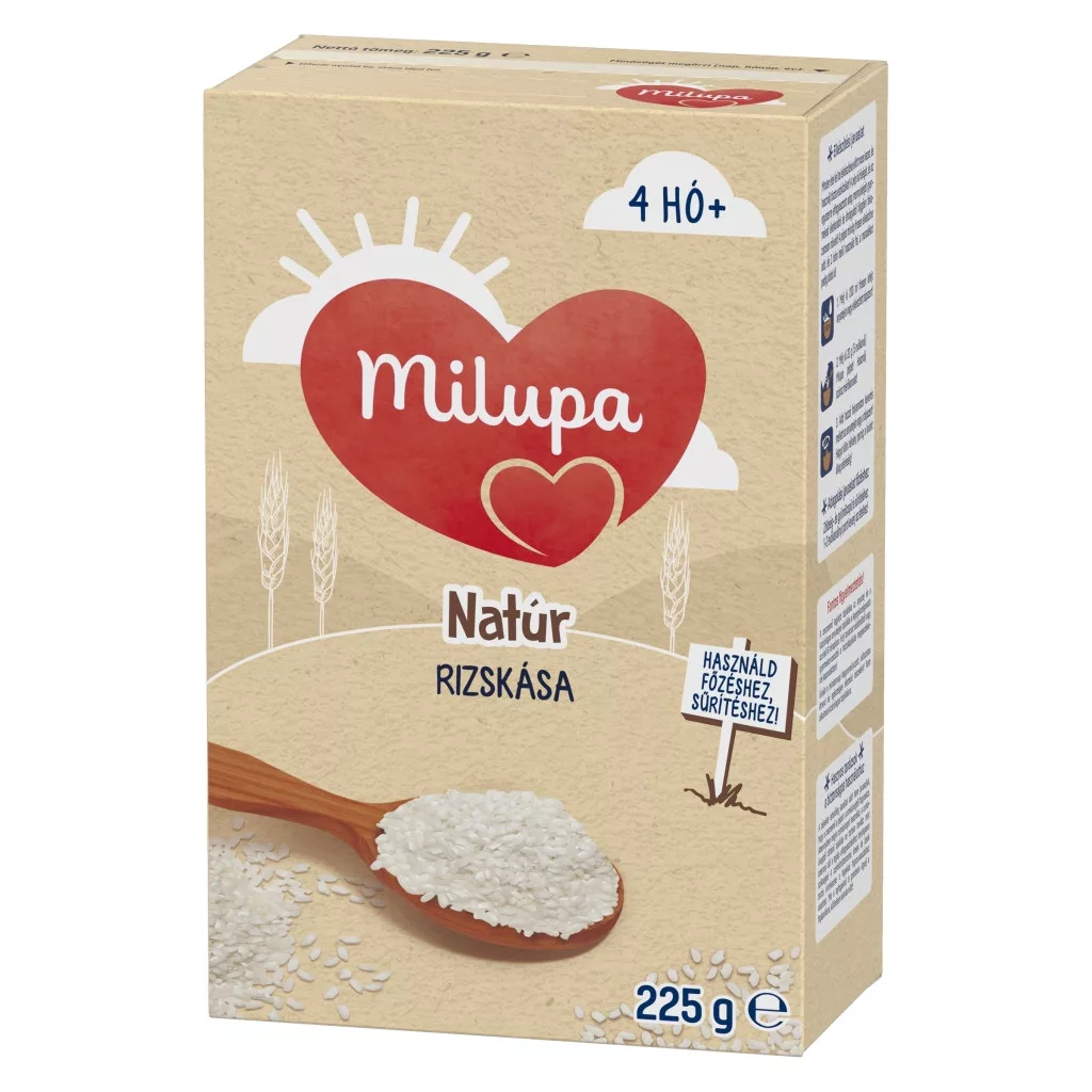 Milupa Natúr Rizskása 4 hó+ (225 g)