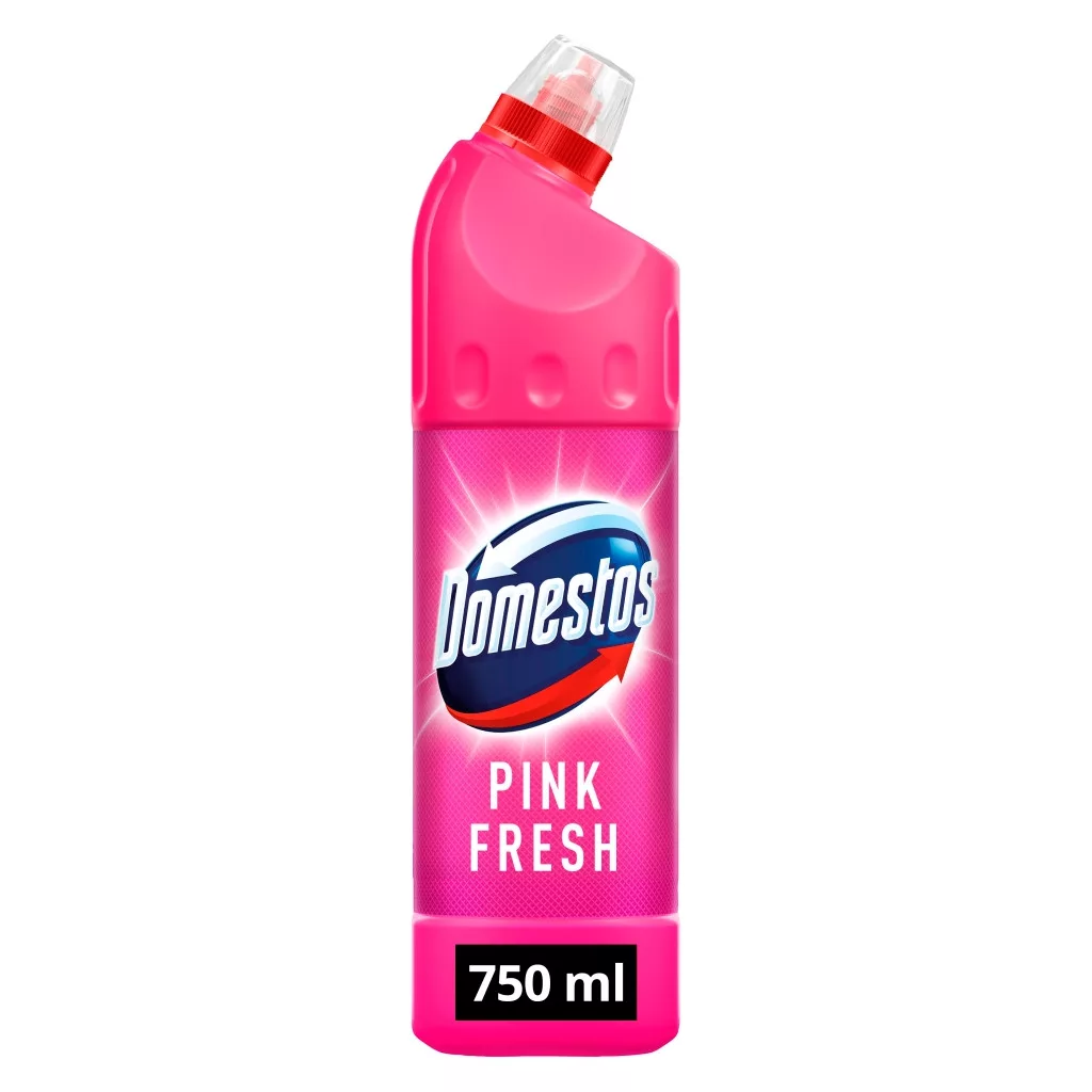 Domestos Extended Power fertőtlenítő hatású folyékony tisztítószer, pink (750 ml)