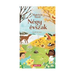 Négy évszak - matricás füzet