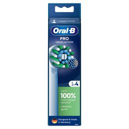 Oral-B Pro Cross Action fogkefefej (4 db)