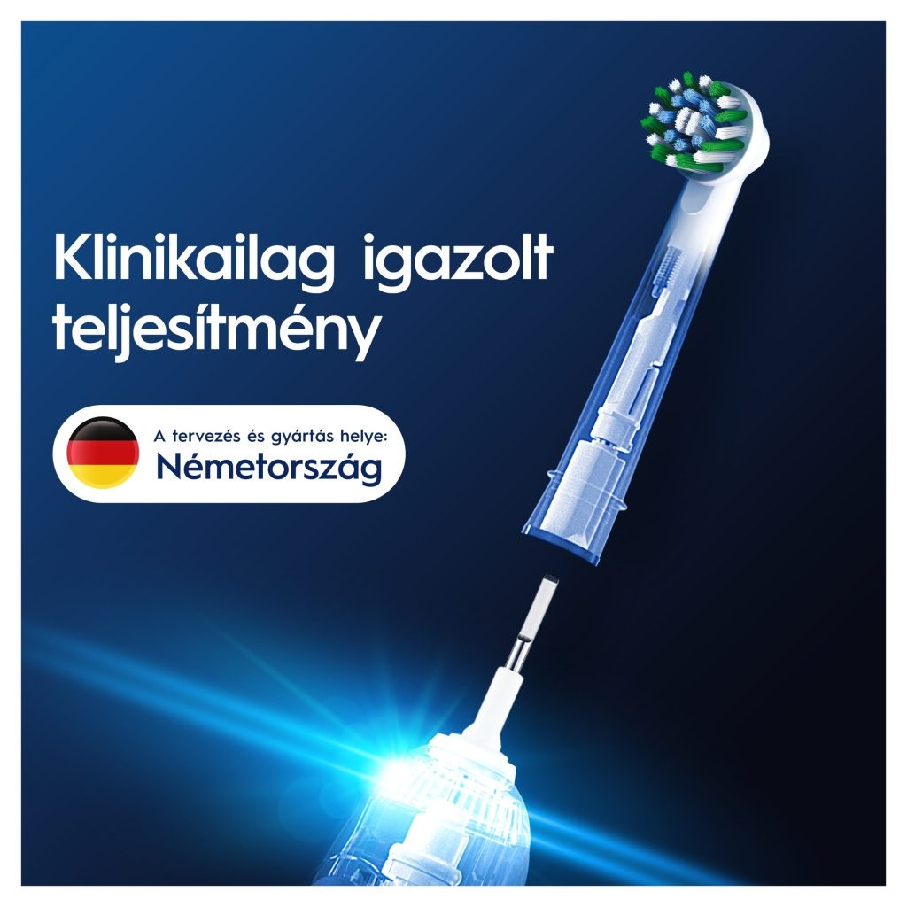 Oral-B Pro Cross Action fogkefefej (4 db)