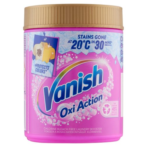 Vanish Oxi Action Folteltávolító Por színes ruhákhoz (470 g)