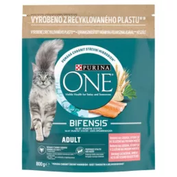 Purina One száraz macskaeledel lazaccal (800 g)