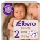 Libero Touch 2 pelenka, 3-6 kg, 47 db + AJÁNDÉK Baba az autóban matrica