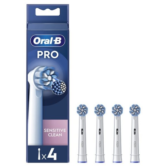 Oral-B Pro Sensitive Clean fogkefefej (4 db)