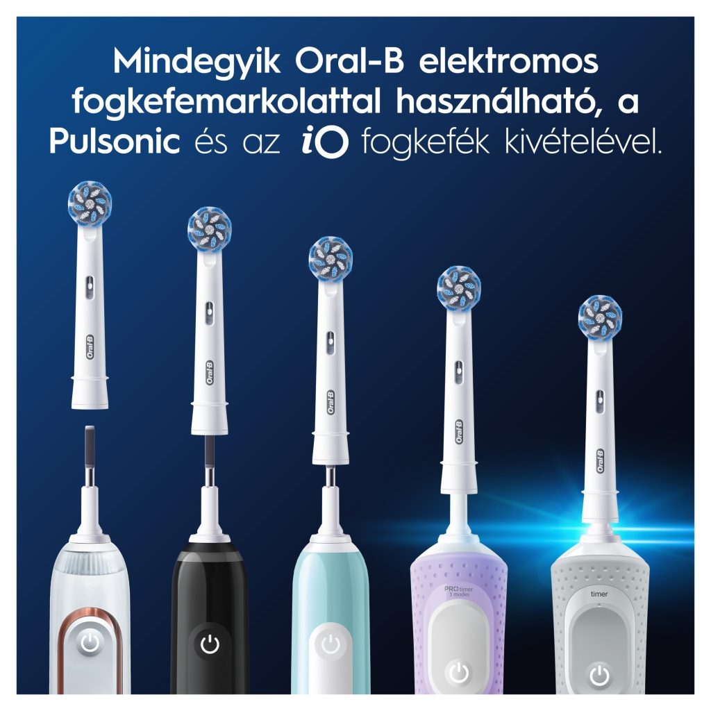 Oral-B Pro Sensitive Clean fogkefefej (4 db)