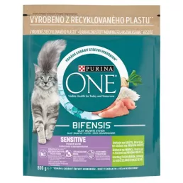 Purina One Sensitive száraz macskaeledel pulykával (800 g)
