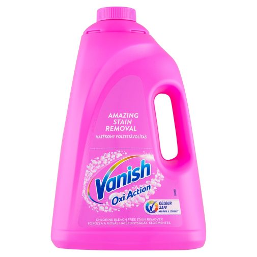 Vanish Oxi Action folyékony folteltávolító, pink (3 liter)