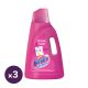 Vanish Oxi Action folyékony folteltávolító, pink (3x3 liter)