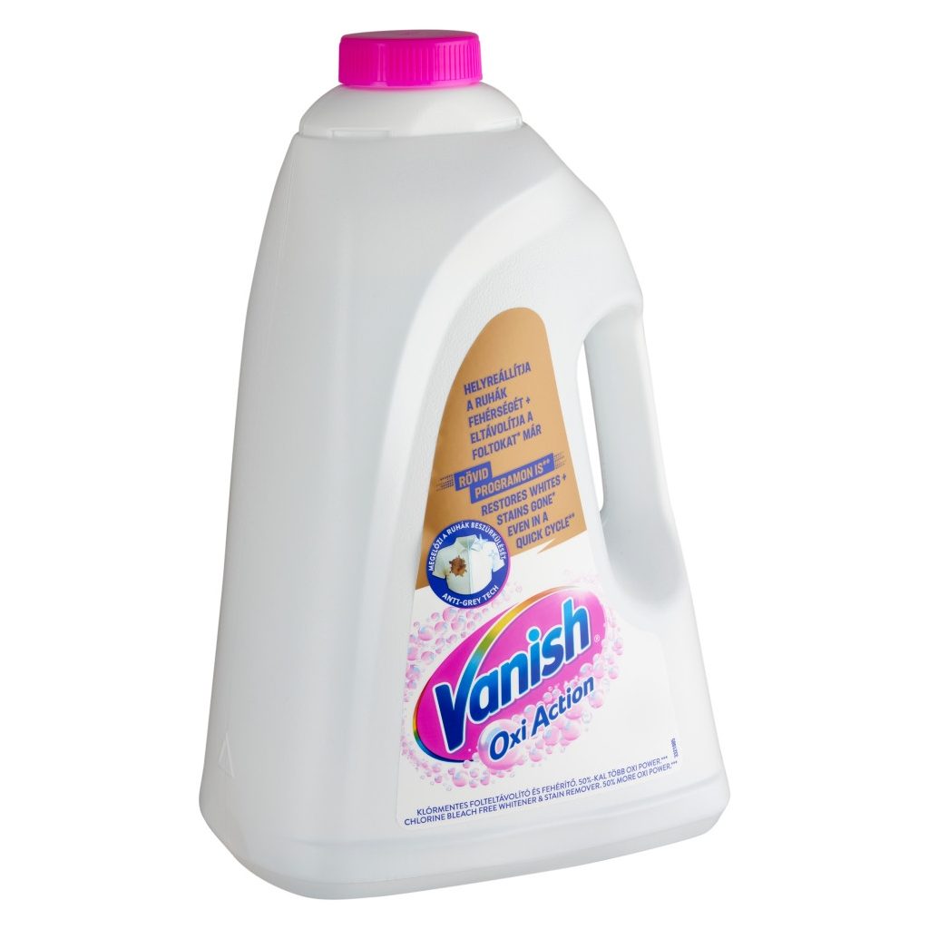 Vanish Oxi Action folyékony folteltávolító és fehérítő (3 liter)