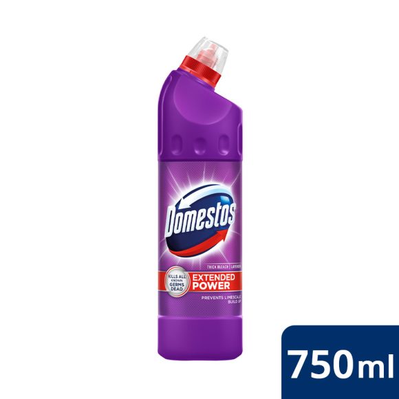 Domestos Extended Power fertőtlenítő hatású folyékony tisztítószer, lavender (750 ml)