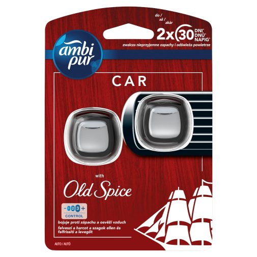 Ambi Pur Car Old Spice autósillatosító (2x2 ml)