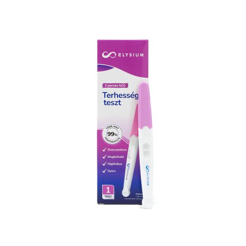Elysium gyors kimutatású terhességi teszt - hCG 20 mIU/ml - 1 db